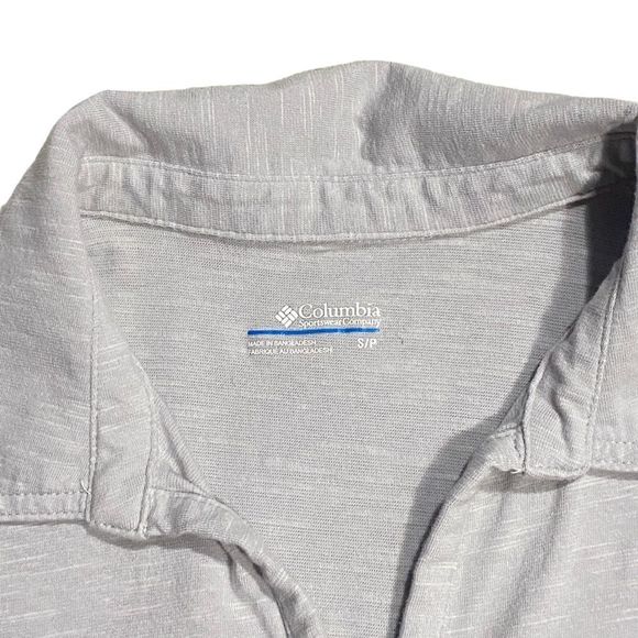 Columbia Grey Short Sleeve Polo - Picture 5 of 6